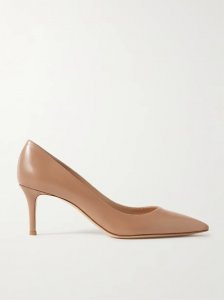 70 leather pumps