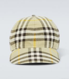 BurberryBurberry Check cotton baseball cap