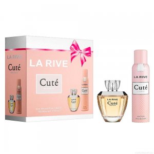 Kit Perfume La Rive Cuté Feminino Eau de Toilette 100 ml + Desodorante 150 ml