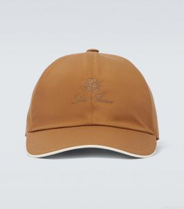 Loro PianaEmbroidered cap