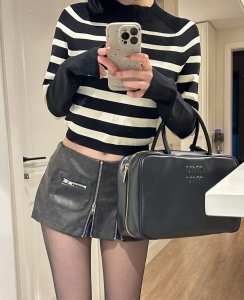 MIU MIU HANDBAG black