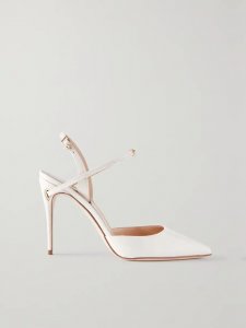 Vittorio 105 leather slingback pumps