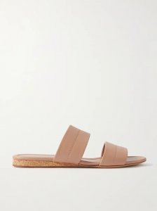 Lora leather slides