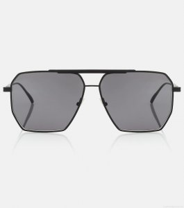 Bottega VenetaSquare aviator sunglasses