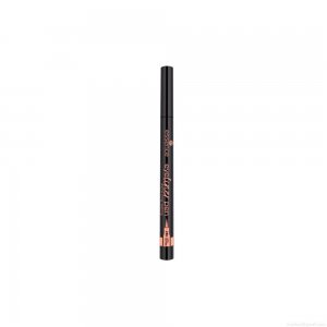 Caneta Delineadora Líquida Essence EyelinerLong-Lasting Blackest Preta 1,1 ml