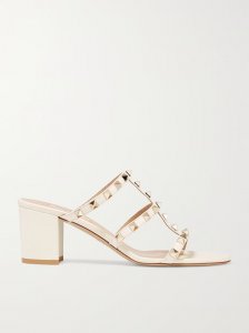 Valentino Garavani The Rockstud 60 leather mules