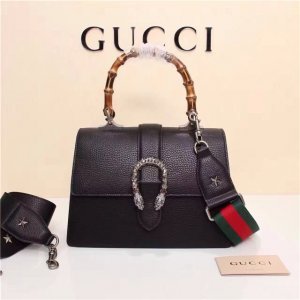 Gucci Dionysus Pebbled Leather Top Handle Bag (Varied Colors)