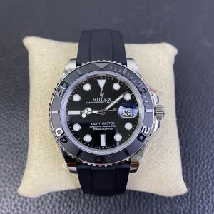 Rolex Yacht-Master 42 Series, Base Model with Black Dial