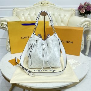 Louis Vuitton Muria Bucket Bag White