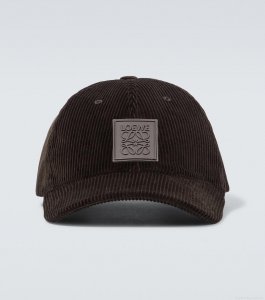 LoeweAnagram corduroy baseball cap