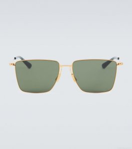 Bottega VenetaUltrathin rectangular sunglasses