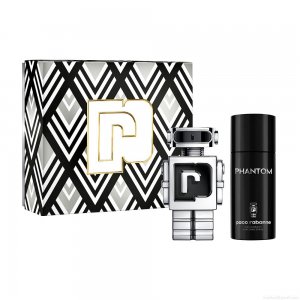 Kit Perfume Paco Rabanne Phantom Masculino Eau de Toilette 100 ml + Desodorante 150 ml