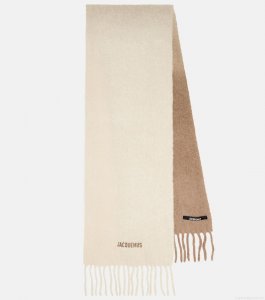 JacquemusL'écharpe Moisson alpaca-blend scarf