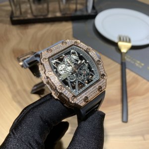 Richard Mille RM035-AMERICA5 Full Diamond-set Skeleton Watch