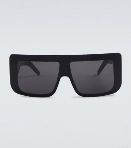 Rick OwensDocumenta flat-top square sunglasses