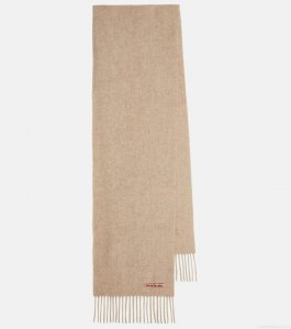 Acne StudiosCanada Skinny fringed wool scarf