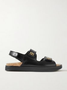 4G logo-embellished leather sandals