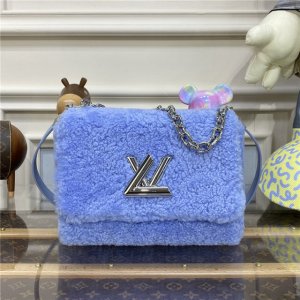 Louis Vuitton Twist MM Jean Blue