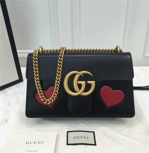 Gucci GG Marmont Medium Heart Shoulder Bag (Varied Colors)