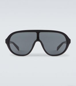 Celine EyewearMask-shaped acetate sunglasses