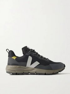 Dekkan rubber-trimmed Alveomesh sneakers