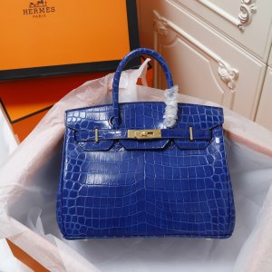 HERMES HANDBAG blue