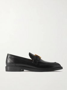 Marcie embellished leather loafers