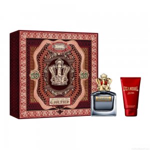 Kit Perfume Jean Paul Gaultier Scandal Masculino Eau de Toilette 100 ml + Gel de Banho 75 ml