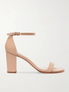 NearlyNude leather sandals