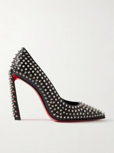 Condora 100 spiked leather pumps