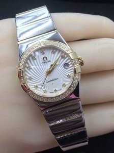 Omega Constellation Series Swiss Quartz Women’s Watch 27mm