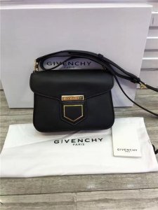 Givenchy Nobile Mini Shoulder Bag Black Smooth Leather