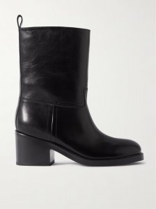 Pongo leather ankle boots