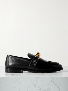 Astaire embellished leather loafers