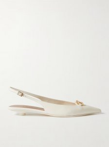 VLOGO Moon 20 embellished leather pumps