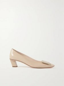 Belle Vivier patent-leather pumps