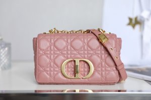 CHRISTIAN DIOR DENIM CANNAGE SMALL CARO BAG