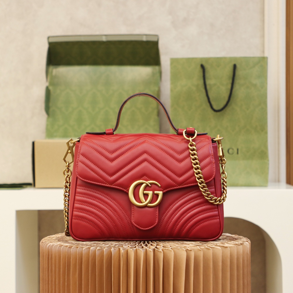 GG MARMONT MINI TOP HANDLE BAG