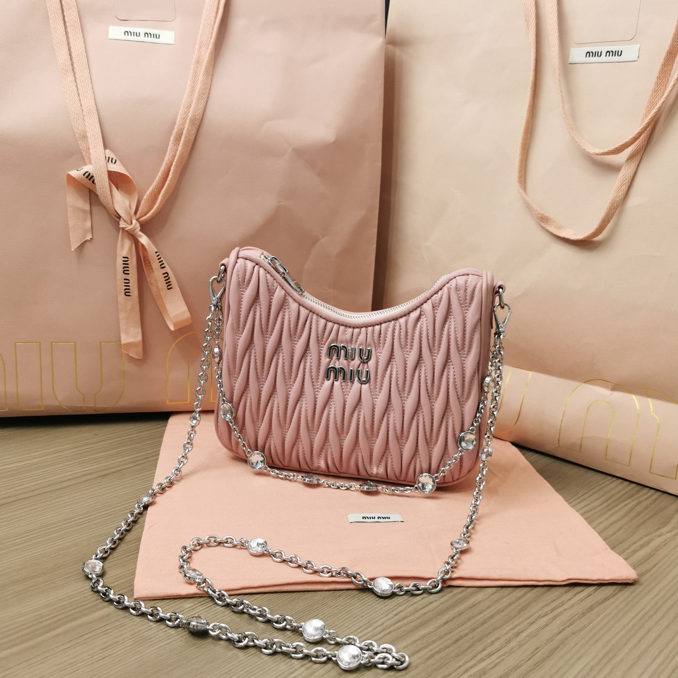 MIUMIU HANDBAG pink