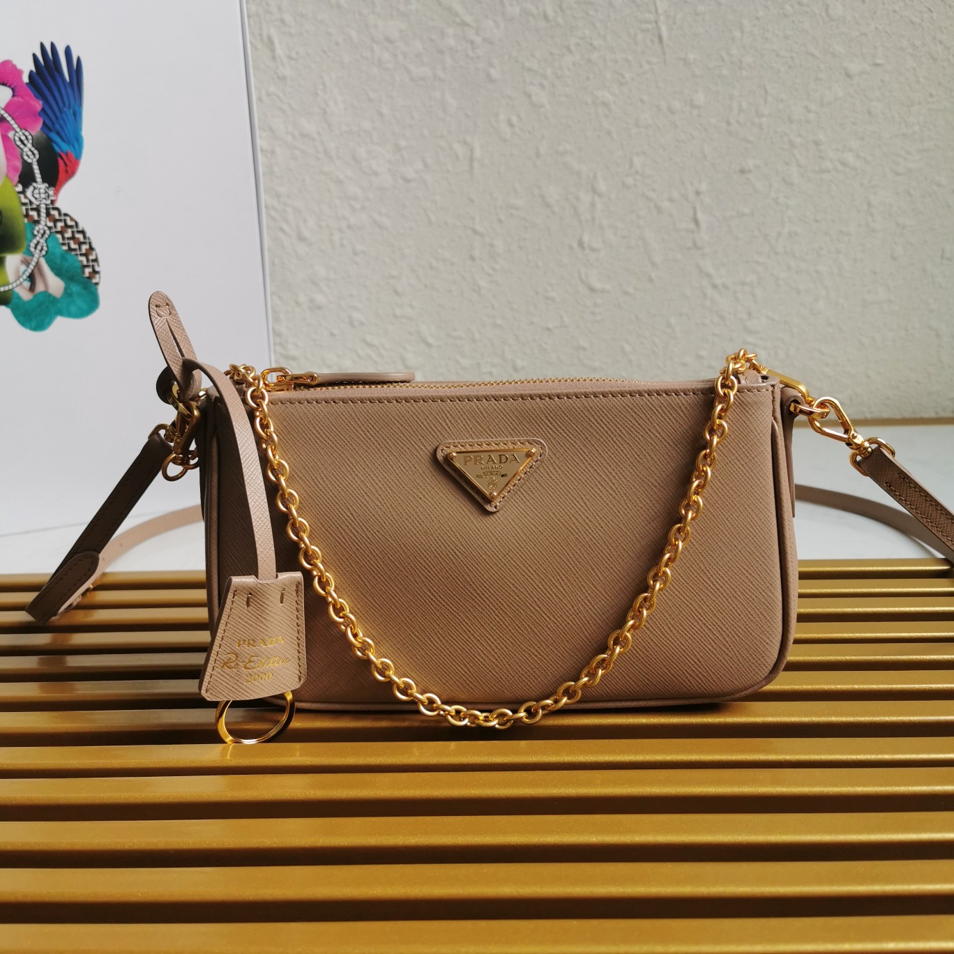 PRADA CROSSBODY BAG brown