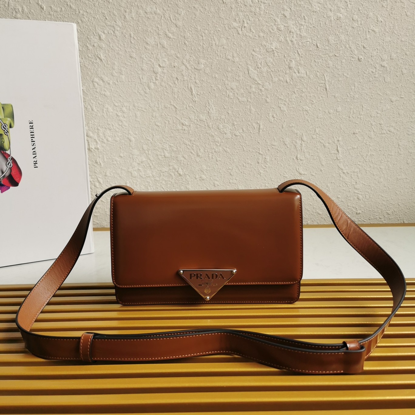 PRADA CROSSBODY BAG brown