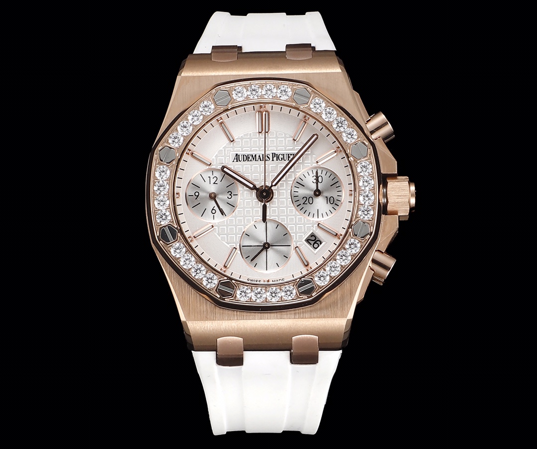 Audemars Piguet Royal Oak Women’s Multi-Function Chronograph Mechanical Watch