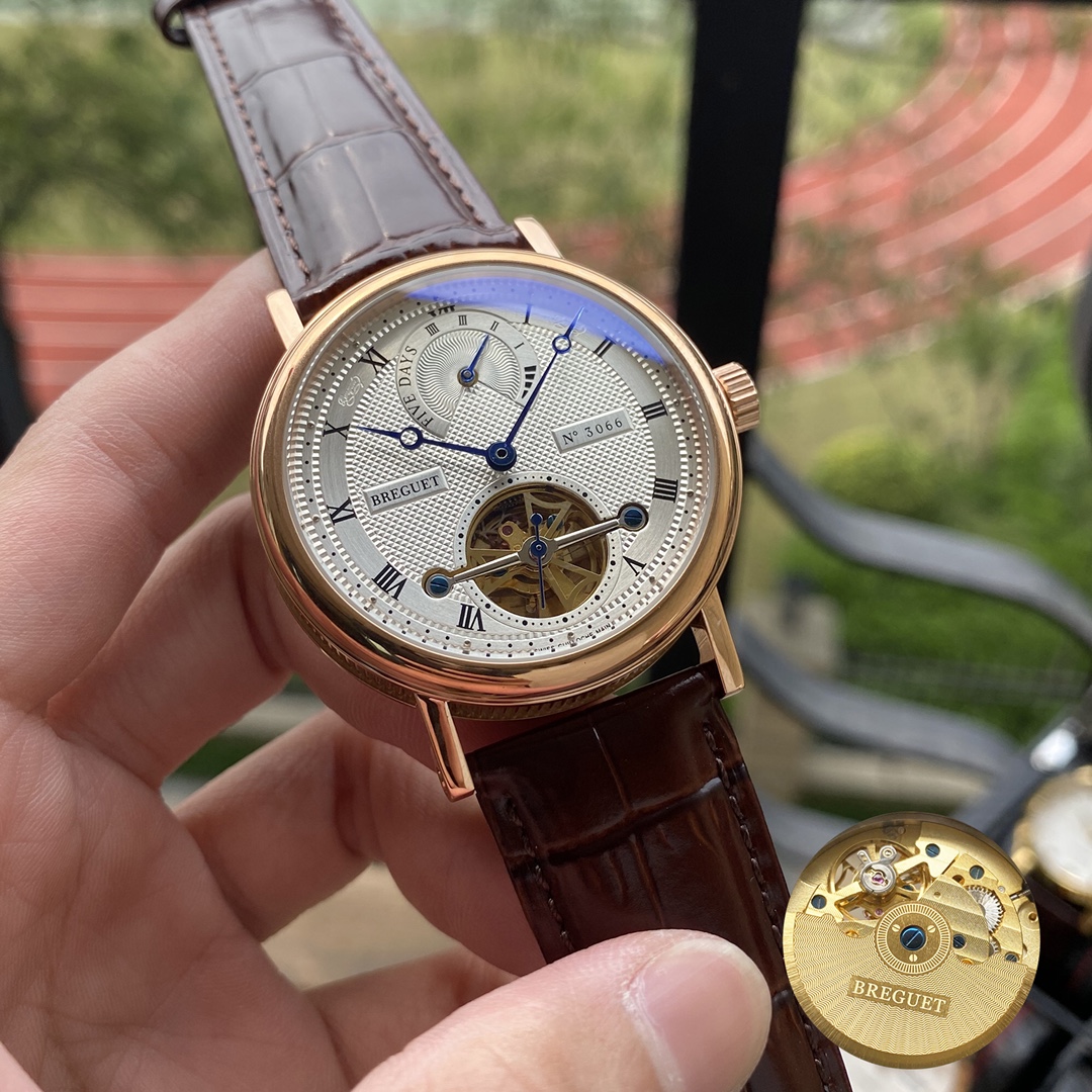 Breguet Day, Moon, and Stars Series Men’s Mechanical Wristwatch