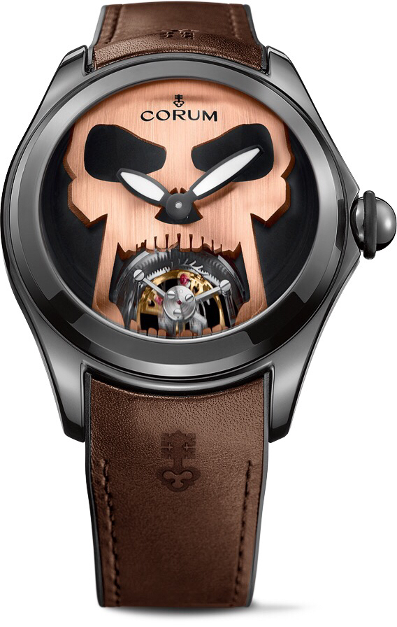 CORUM Bubble series floating tourbillon watch