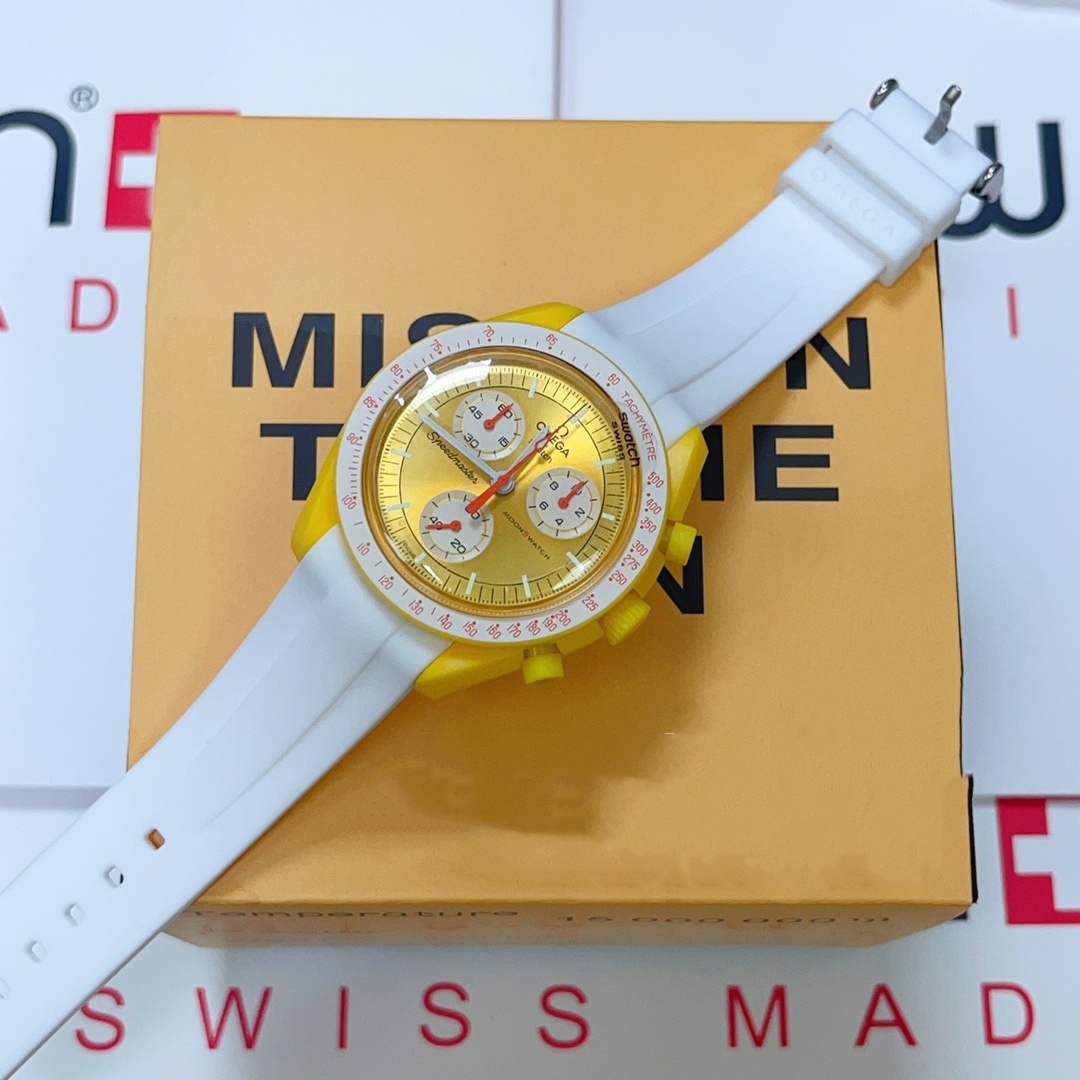 Omega x Swatch Collaboration Strap Collection Moonswatch