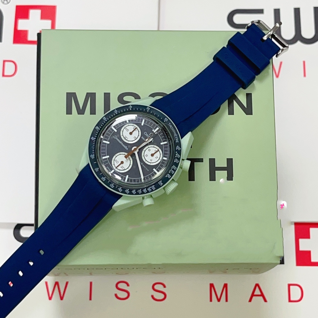 Omega x Swatch Collaboration Strap Collection Moonswatch