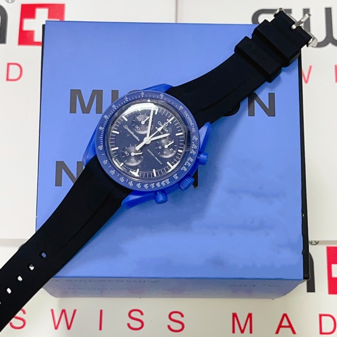 Omega x Swatch Collaboration Strap Collection Moonswatch