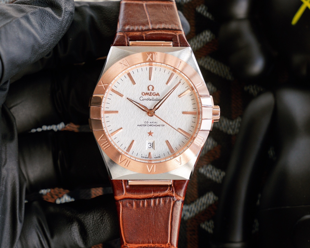 Omega Constellation Collection 39mm Observatory Watch