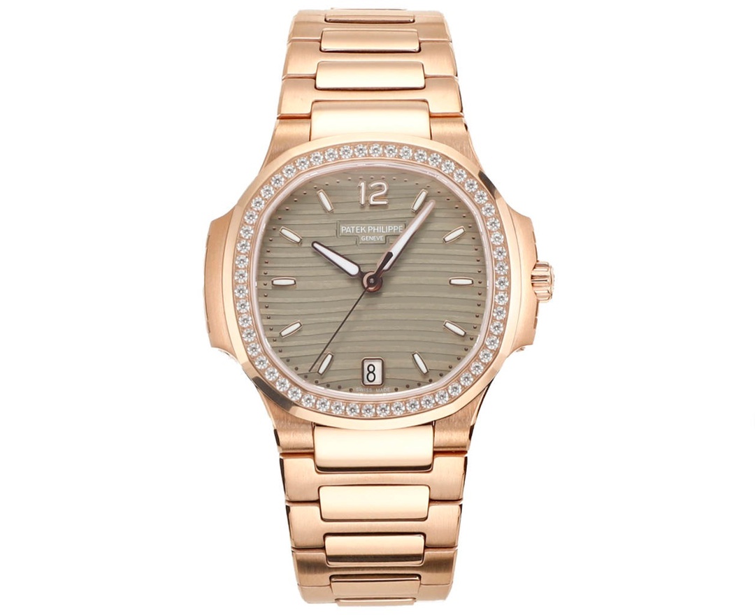 Patek Philippe Sporty Elegance Parrot Shell Women’s Watch 7118 Model