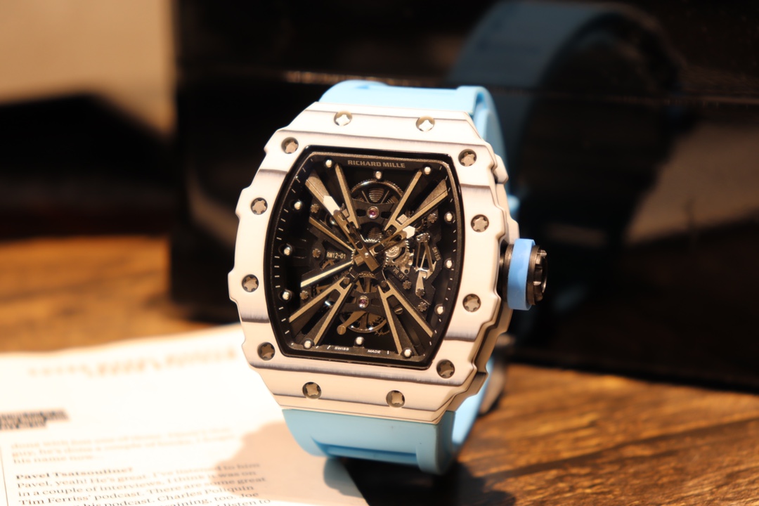 Richard Mille RM12-01 Openwork Tourbillon Streamlined Watch